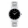 Movado men Faceto Stainless Steel Watch with Diamond Accents - 0606237