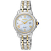 Seiko Solar Le Grand Bother of Pearl Dial Two-tone woman Watch - SUT244