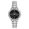 Seiko woman Recraft Solar Black Dial Stainless Steel Crystal - SUT245