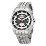 Bulova men Precisionist Watch with Black Dial