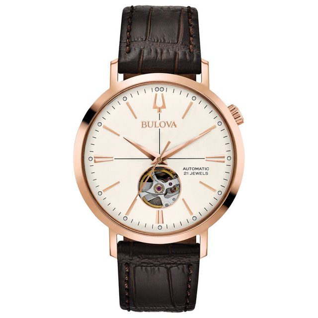 Bulova men Classic Silver-White Dial Automatic Watch