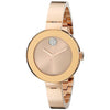 Movado  Pre-owned Bold Rose Dial Rose Gold Ion-plated woman Watch
