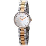 Bulova woman 12mm Two-tone Silver-Gold Stainless Steel Watch