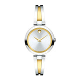 Movado Aleena Gold/Silver Dial woman Watch