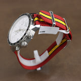 Tissot Quickster NBA Miami Heat Edition - Red, Black and Yellow Fabric Strap - T095.417.17.037.08
