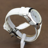 Tissot Couturier Grande Mother of Pearl Dial White Leather woman Watch - T035.246.16.111.00