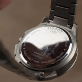 Tissot Quartz Titanium Black Dial Chronograph Watch - T069.417.44.041.00