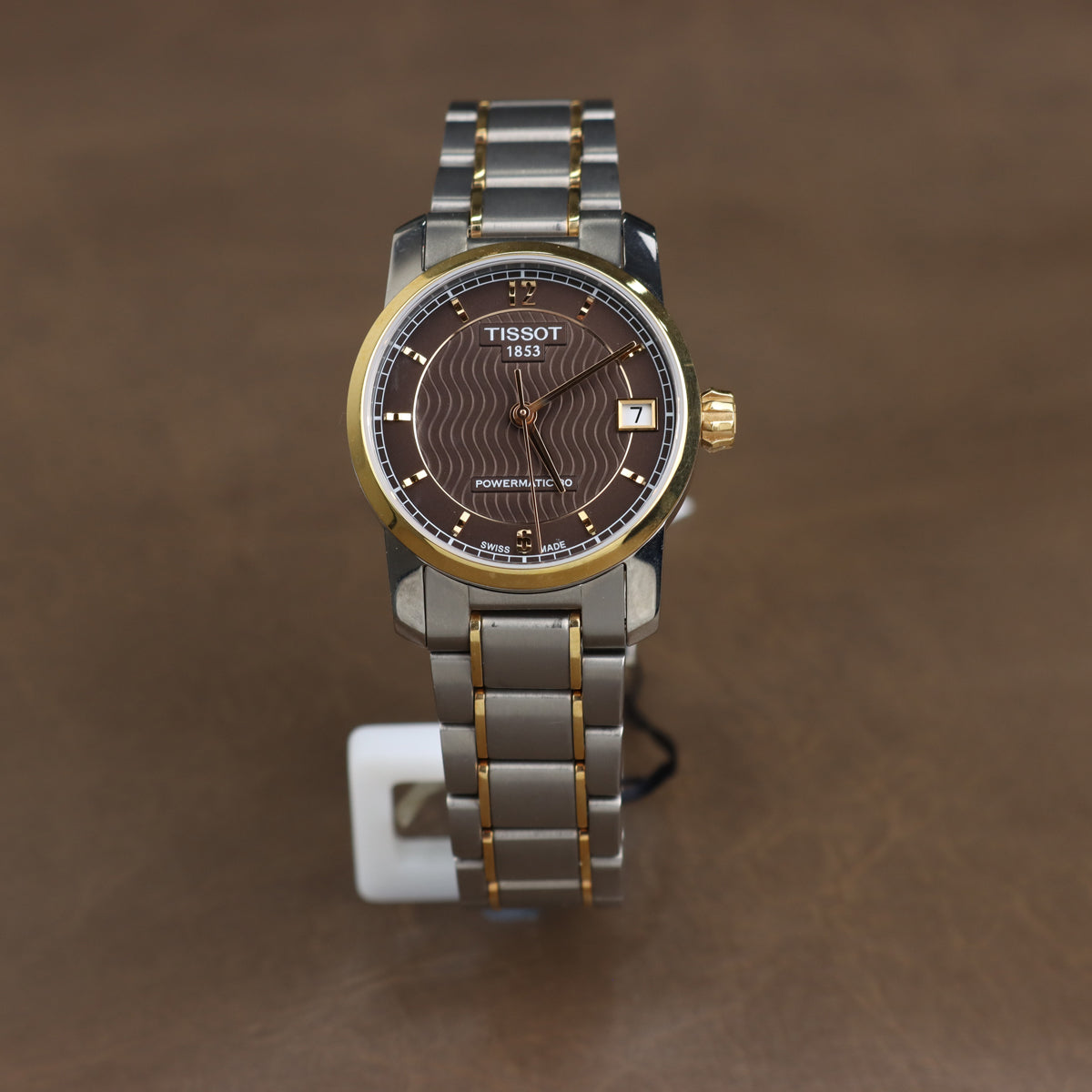 Tissot T-Classic Automatic Brown Dial woman Watch - T087.207.55.297.00