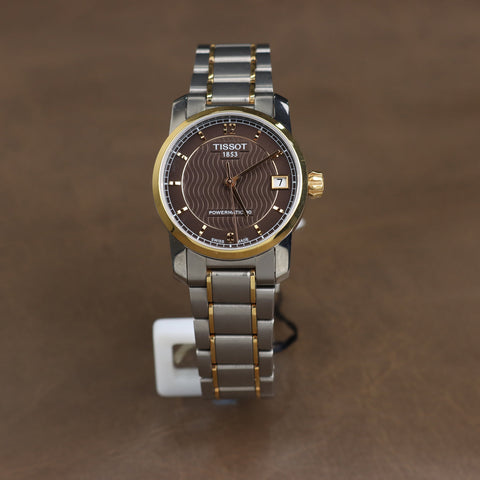 Tissot T-Classic Automatic Brown Dial woman Watch - T087.207.55.297.00