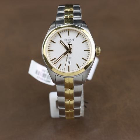 Tissot Two-Tone Stainless Steel PR 100 Watch - T101.21.022.03.100