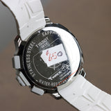 Tissot T-Race White Dial White Rubber Strap - T081.420.17.017.00
