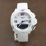 Tissot T-Race White Dial White Rubber Strap - T081.420.17.017.00