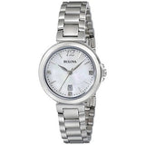 Bulova Diamond Gallery Analog Display Mother of Pearl Dial Quartz woman Watch