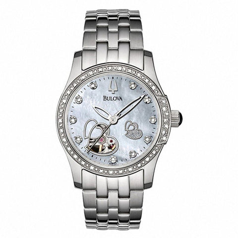 Bulova woman BVA Series Diamond Automatic Watch - Heart