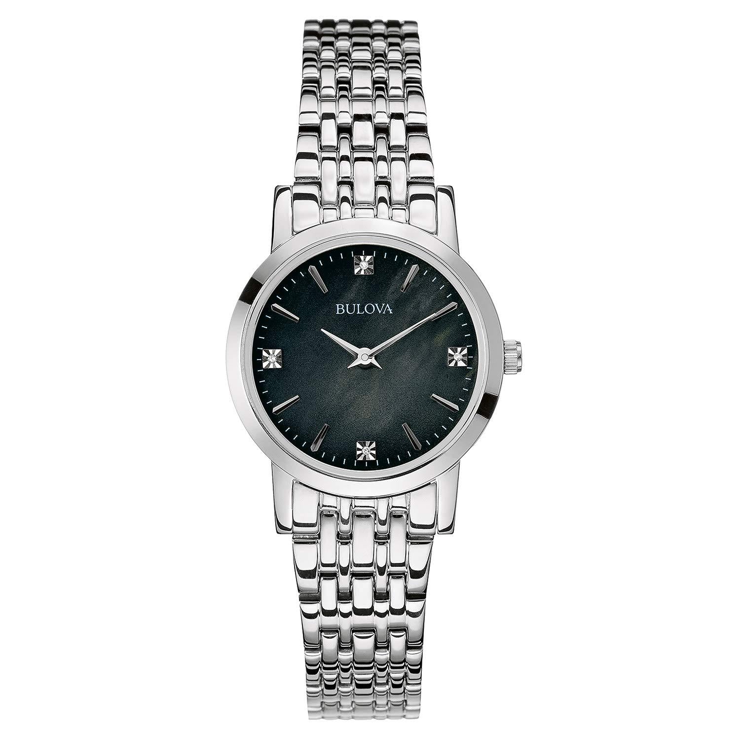 Black mother of pearl watch clearance