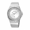 Seiko woman Silver Crystal-set Dial Stainless Steel Watch