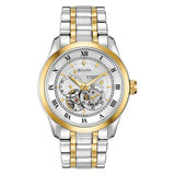Bulova men BVA Automatic Two tone Stainless Steel Watch