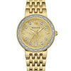 Bulova woman Diamond Accent Gold-Tone Watch - 98R212