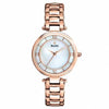 Bulova woman Mother of Pearl Dial Rose Gold-plated Watch