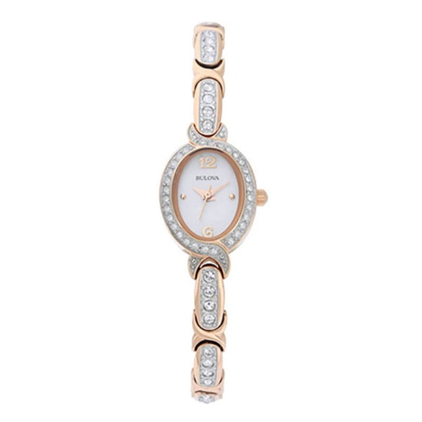 Bulova woman woman Crystal, 98L200 Rose Watch