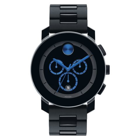 Movado Bold Black Dial TR90 men Watch