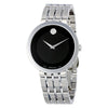 Movado Esperanza Black Dial Stainless Steel men Watch - 607057