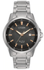 Citizen men Eco-Drive Titanium Watch with Black Dial - AW1490-50E