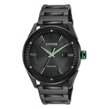 men Drive from Citizen Eco-Drive® CTO Black IP Watch with Black Dial