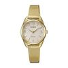 woman' Drive from Citizen Eco-Drive® LTR Gold-Tone Mesh Watch with Champagne Dial