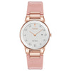 Citizen woman' Exclusive Citizen Eco-Drive® Axiom Diamond Rose-Tone Strap Watch with Silver-Tone Dial