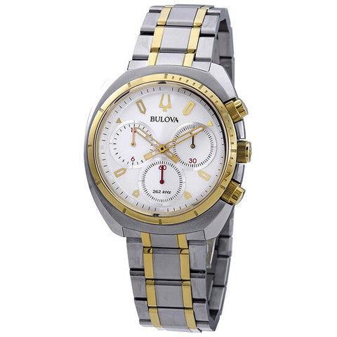 Curv Collection Chronograph Quartz Silver Dial men Watch