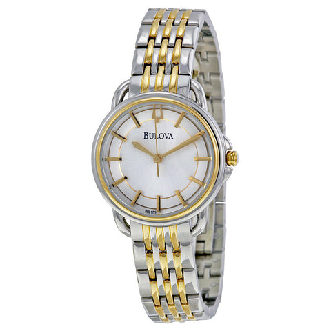 Silver Dial Two-tone woman Watch