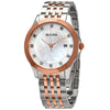 Bulova Classics Diamond White Mother of Pearl Dial woman Watch