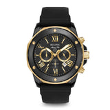 Marine Star Chronograph Black Dial men Watch