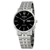 Bulova men Classic Automatic Watch with Black Dial