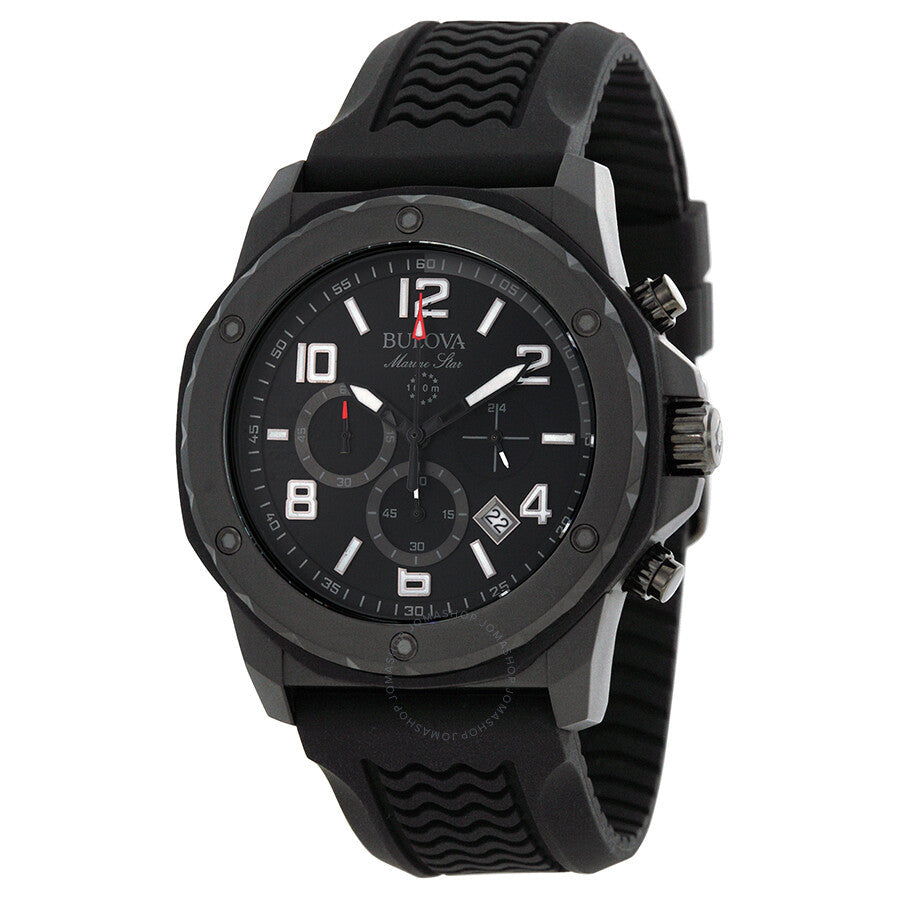 Bulova Marine Star Chronograph Black Dial men Watch