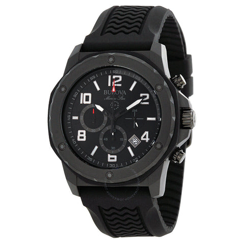 Bulova Marine Star Chronograph Black Dial men Watch