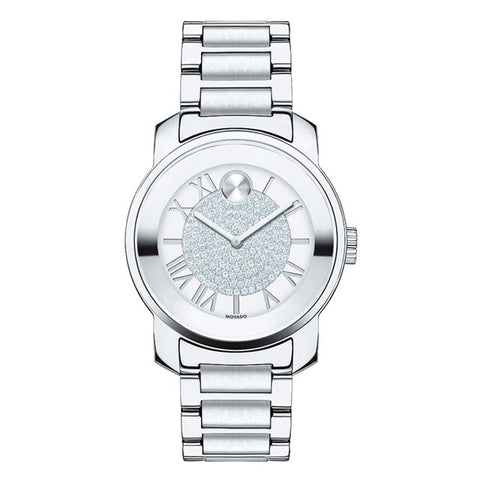 Movado woman BOLD Luxe Stainless Steel Watch with Romen Index Dial