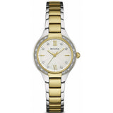 Maiden Lane Silver Dial Diamond woman Watch 98R221