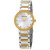 Mother of Pearl Crystal Dial Two-tone woman Watch