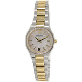 Diamond Gallery White Mother of Pearl Dial woman Watch 98R204