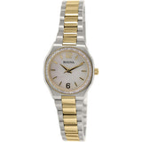 Diamond Gallery White Mother of Pearl Dial woman Watch 98R204