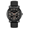 Bulova men Watch Black Leather - 98C117