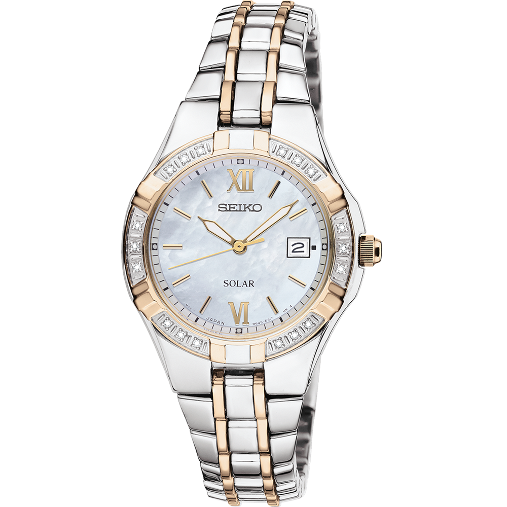 Seiko women's two tone 2025 watch