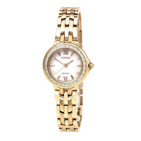 Citizen Diamond White Dial woman Watch