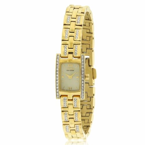 Citizen Silhouette Eco-Drive Champagne Dial woman Watch 