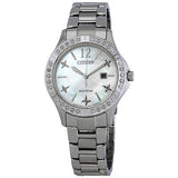 Citizen Elektra Diamond White Mother of Pearl Dial woman Watch