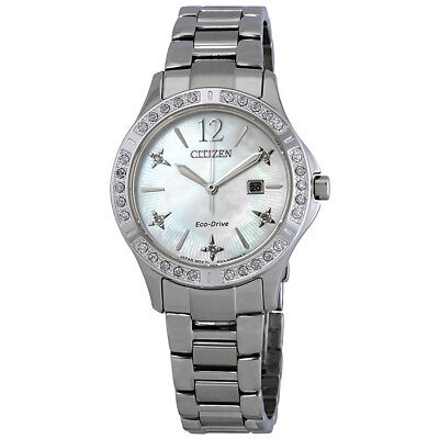 Citizen Elektra Diamond White Mother of Pearl Dial woman Watch