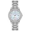 Citizen woman' Eco-Drive® Crystal Accent Watch with Mother-of-Pearl Dial