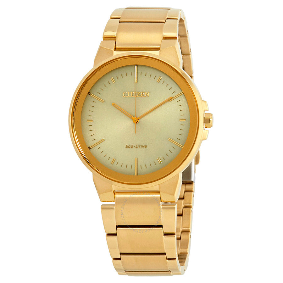 Citizen Eco-Drive Axiom Champagne Dial men Watch – WatchDeals.ca